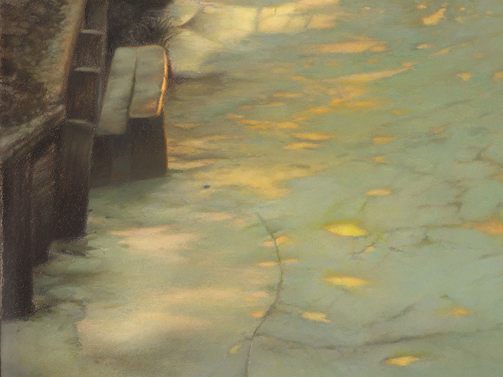 het schaatsbankje waar kinderen de schaatsen kunnen omdoen, the wonderful seat where children put on their skates