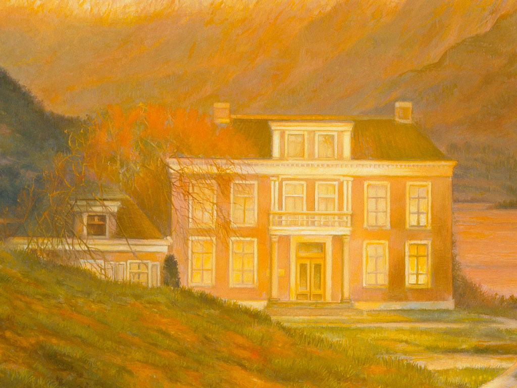 het huis waar Paul Christiaan Bos verbleef