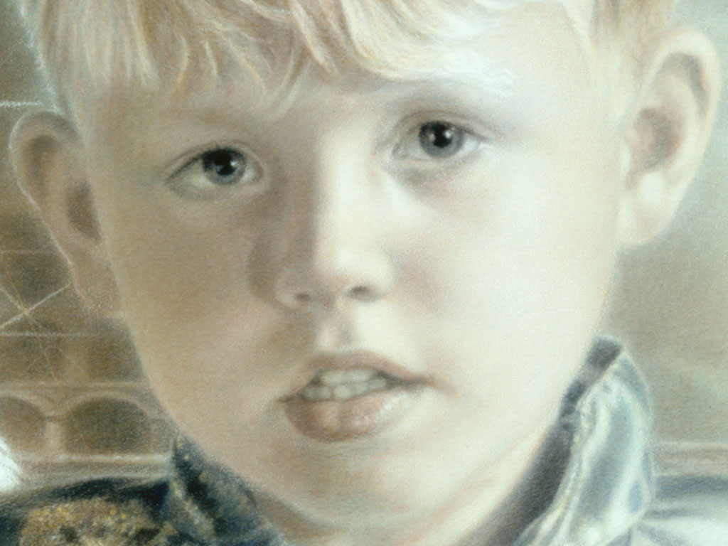 Paul Christiaan Bos: het gezicht van Pyter van dichtbij. Let op de ogen.The face of Pyter in close-up. Take a good look at the eyes.