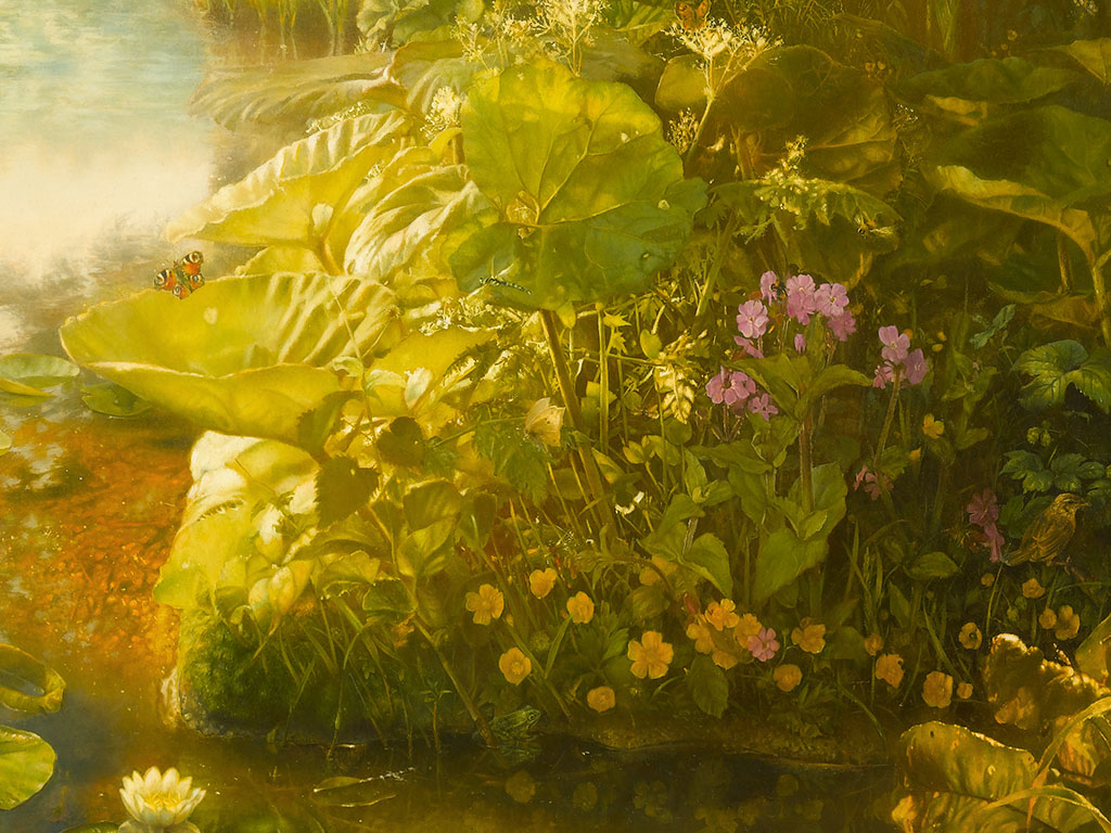 uitgezoomde waterkant